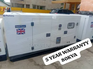 Easy Maintenance 80kva Diesel Generator 80kva Perkins