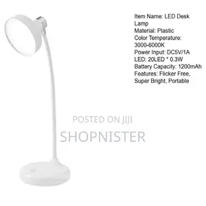 Rechargeable Led Desk Lamp With Adjustable Color