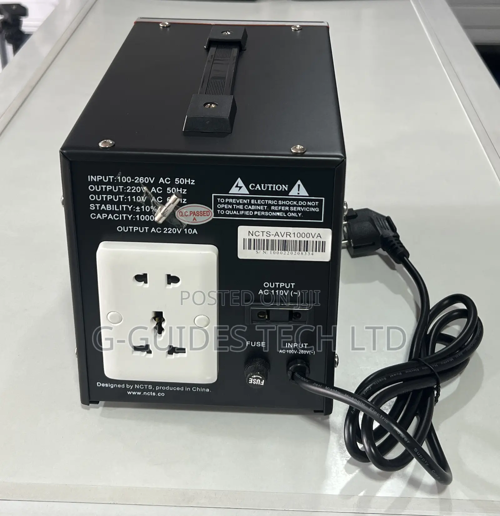 1000va Automatic Voltage Regulator, Ncts 1000va Stabilizer