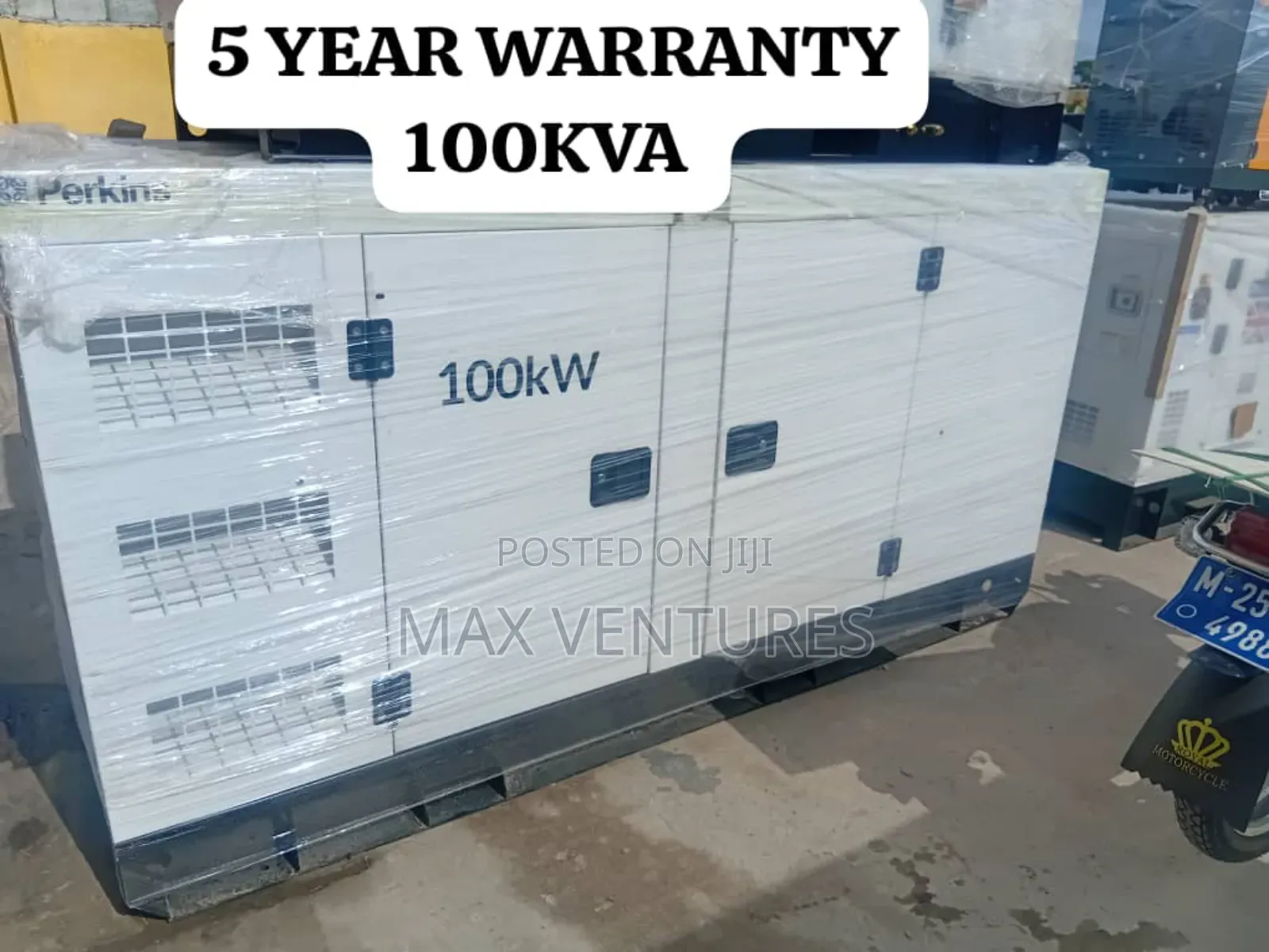 Emergency 100kva Power Perkins Diesel Generator 100kva 100kw