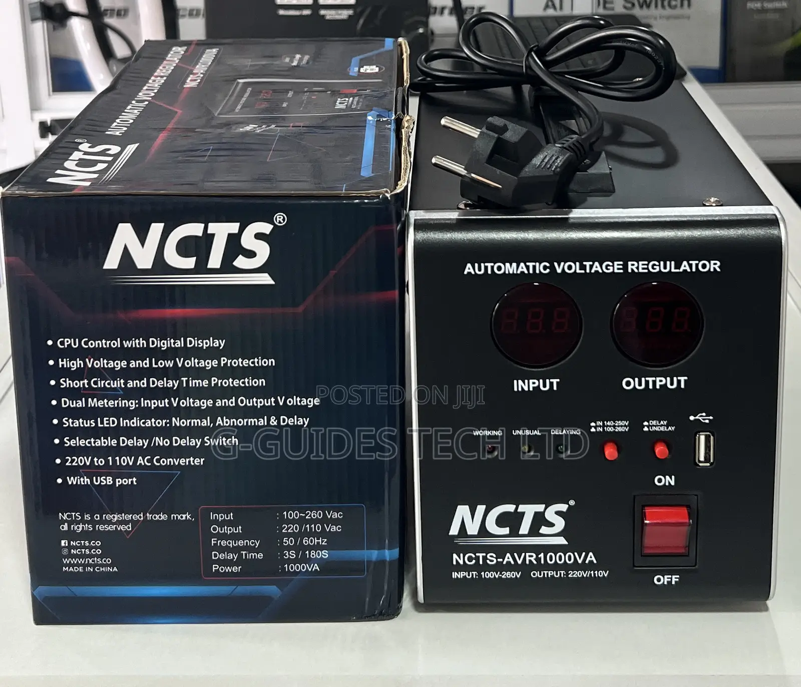 1000va Automatic Voltage Regulator, Ncts 1000va Stabilizer