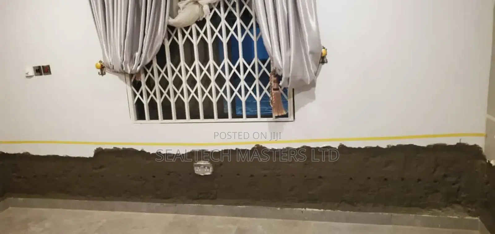 Wet/Dampened Wall Treatment