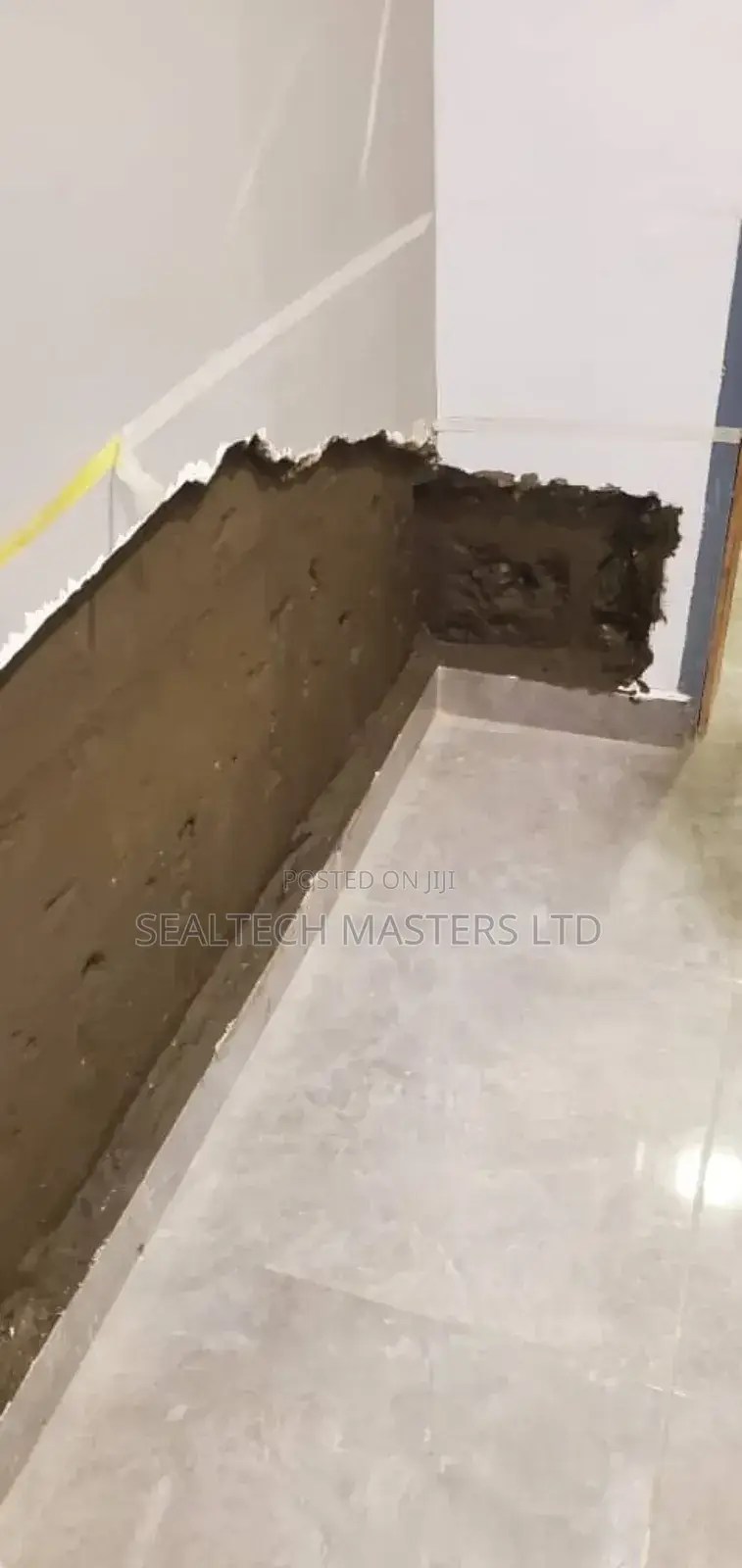 Wet/Dampened Wall Treatment