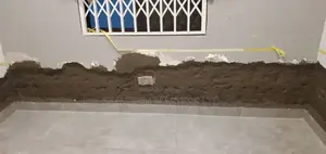 Wet/Dampened Wall Treatment