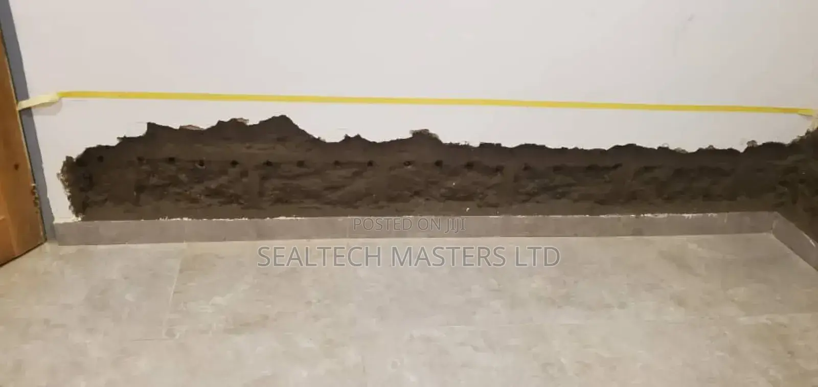 Wet/Dampened Wall Treatment