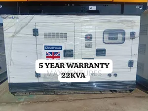 Hydro-Cooled 22kva Diesel Generator Perkins 22kva Easy Start