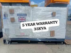 Hydro-Cooled 35kva Diesel Generator Perkins 35kva Easy Start