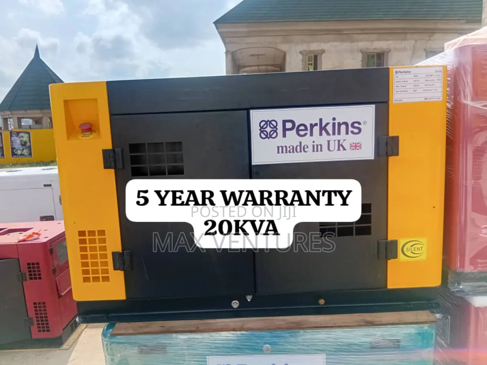 Aero-Cooled 20kva Diesel Generator Perkins 20kva Easy Start