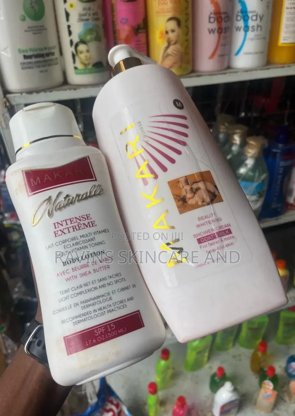 Makari Set: Body Lotion & Shower Gel