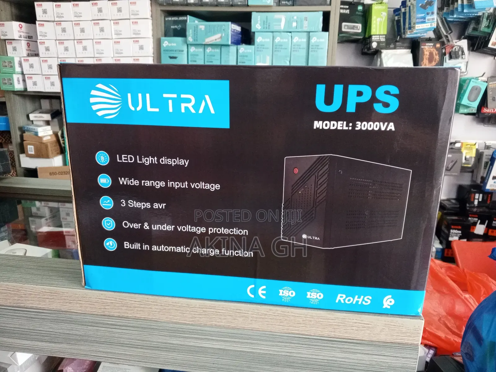 Ultra 3000va Ups 3kva With Built in Avr