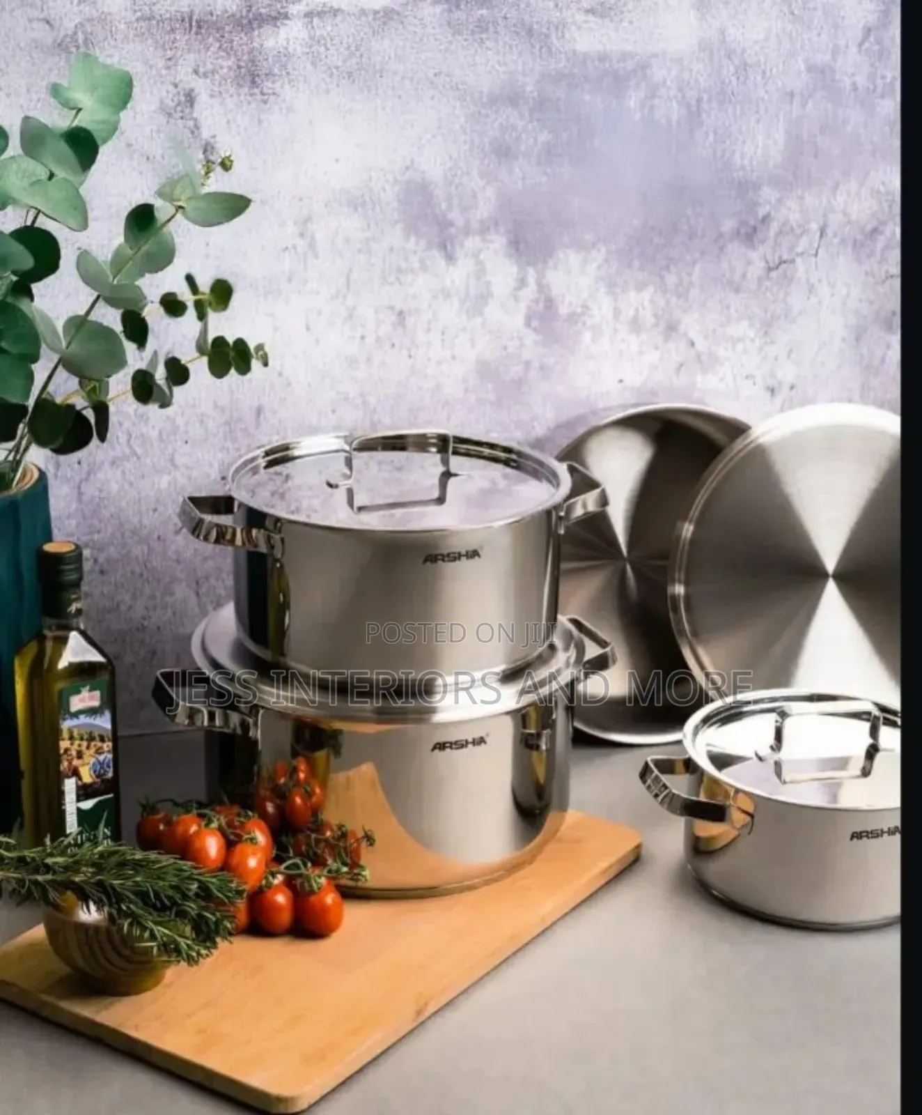 Arshia Stainless Steel Cookware