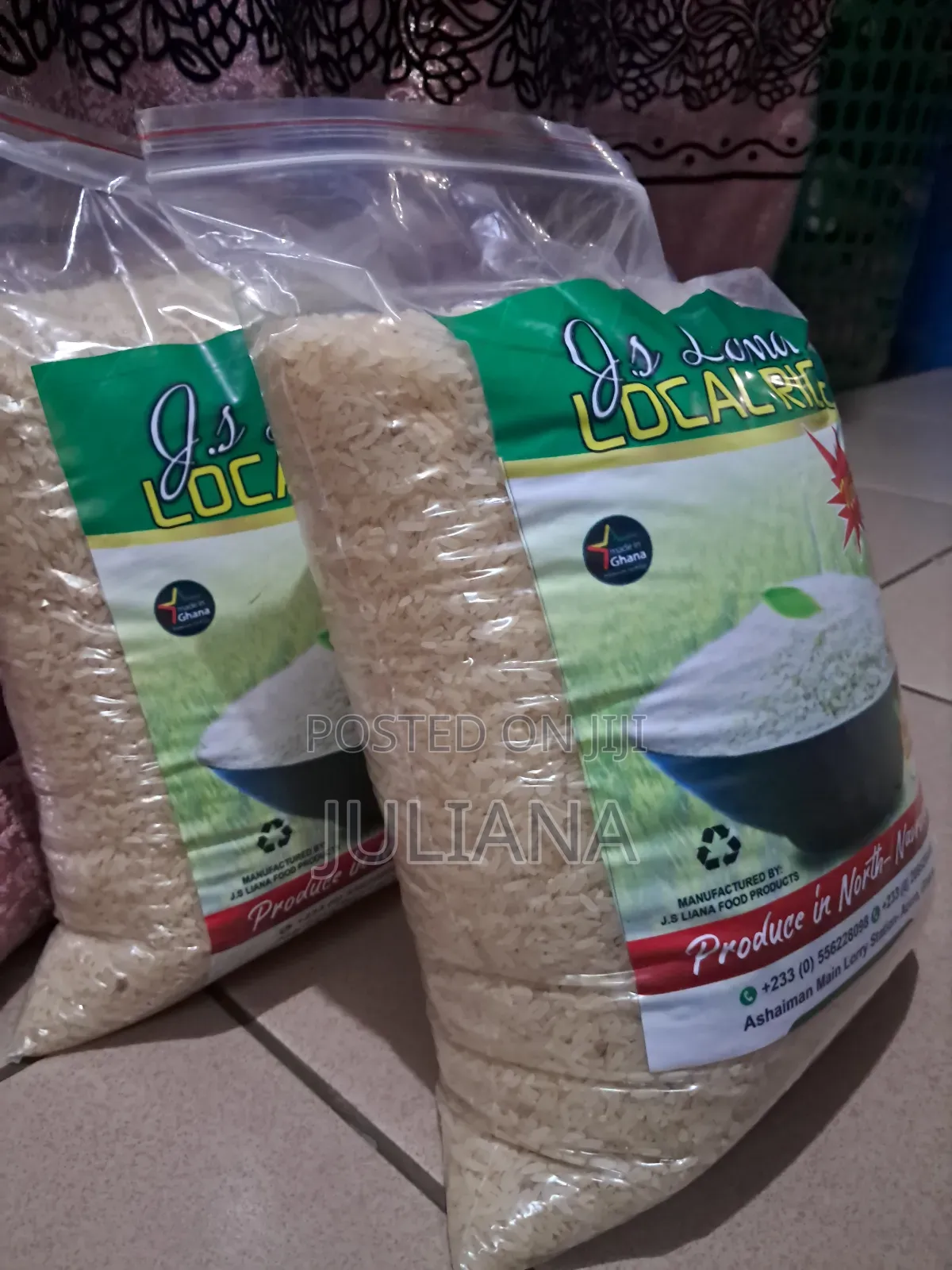 J. S Liana Local Rice