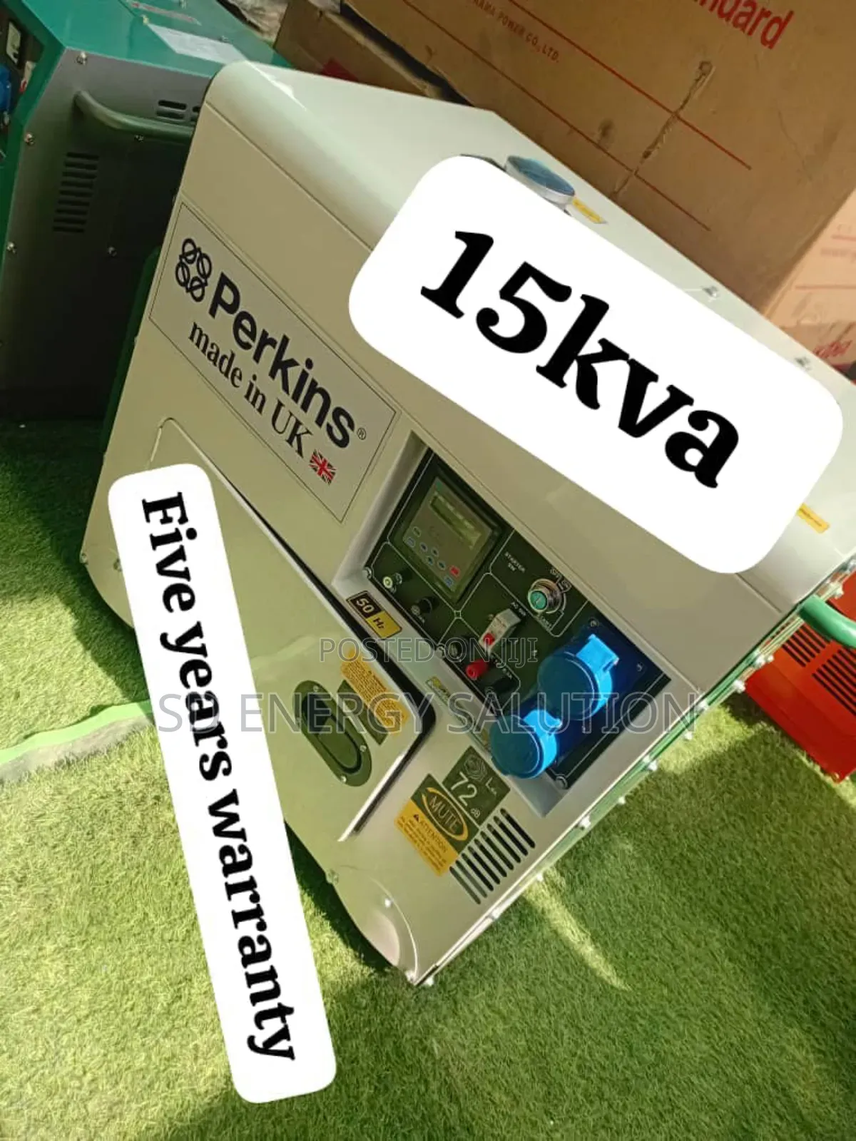 Future Fusion 15kva 16500watt Diesel Perkins Generator