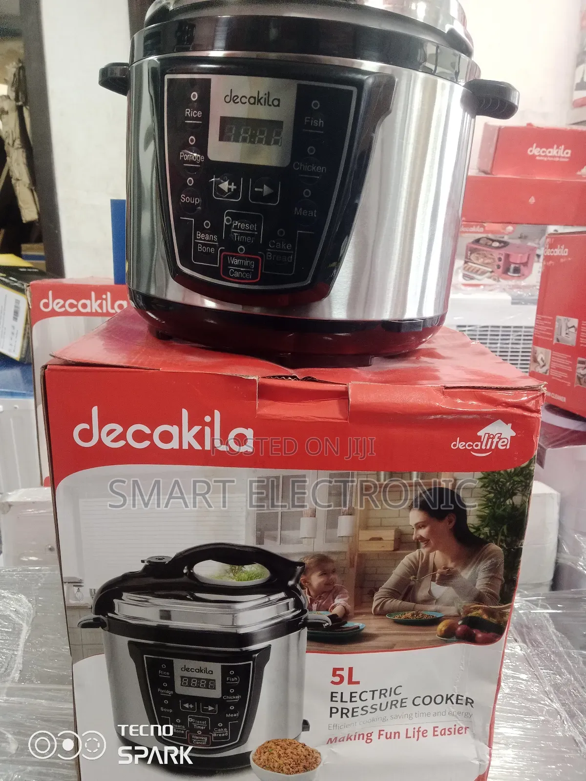 Decakila Electric Pressure Cooker Decakila Pressure Cooker