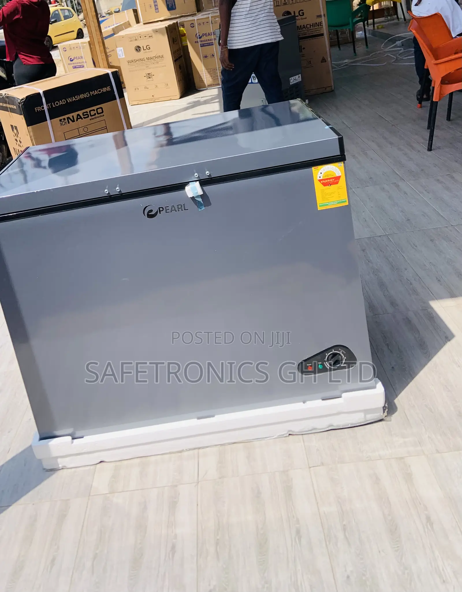 Order Dark Grey Singledoor Pearl 250 Liters Freezer