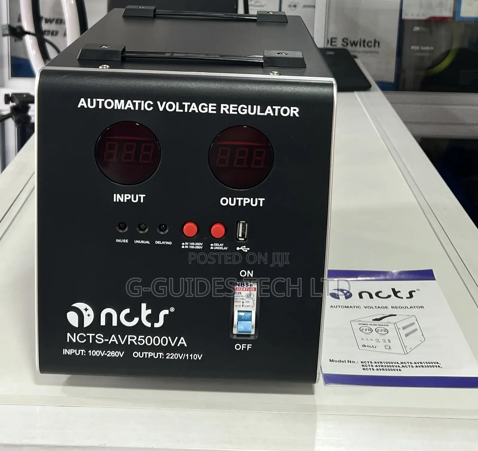 5000va Automatic Voltage Regulator, NCTS 5000va Stabilizer