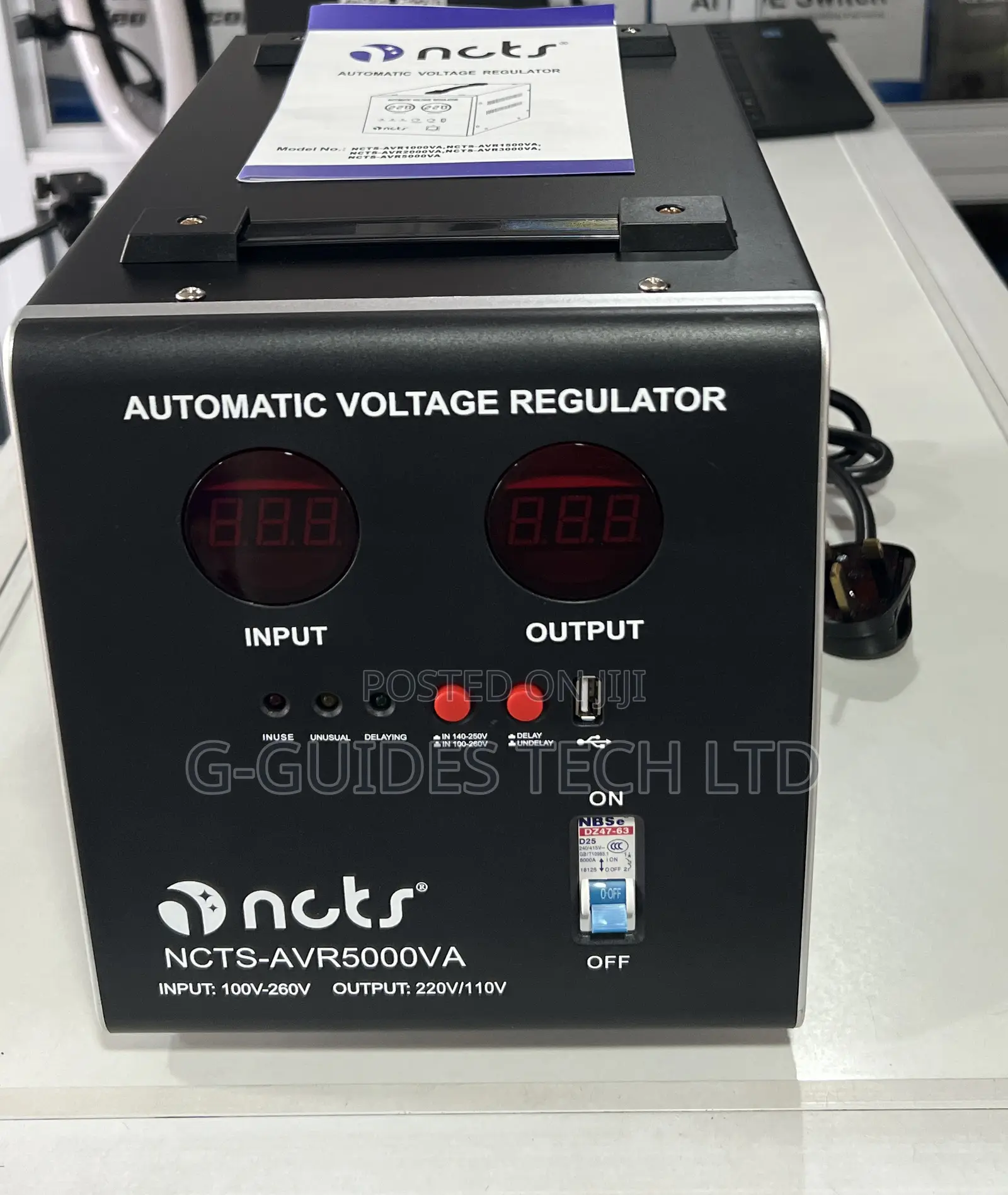 5000va Automatic Voltage Regulator, NCTS 5000va Stabilizer