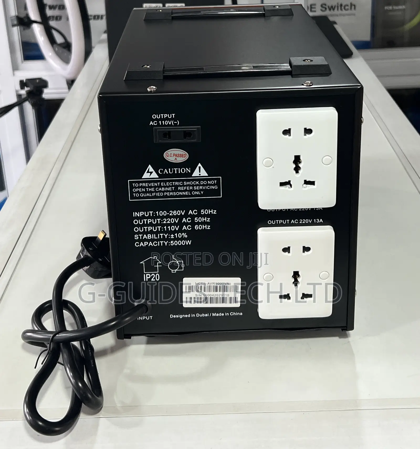 5000va Automatic Voltage Regulator, NCTS 5000va Stabilizer