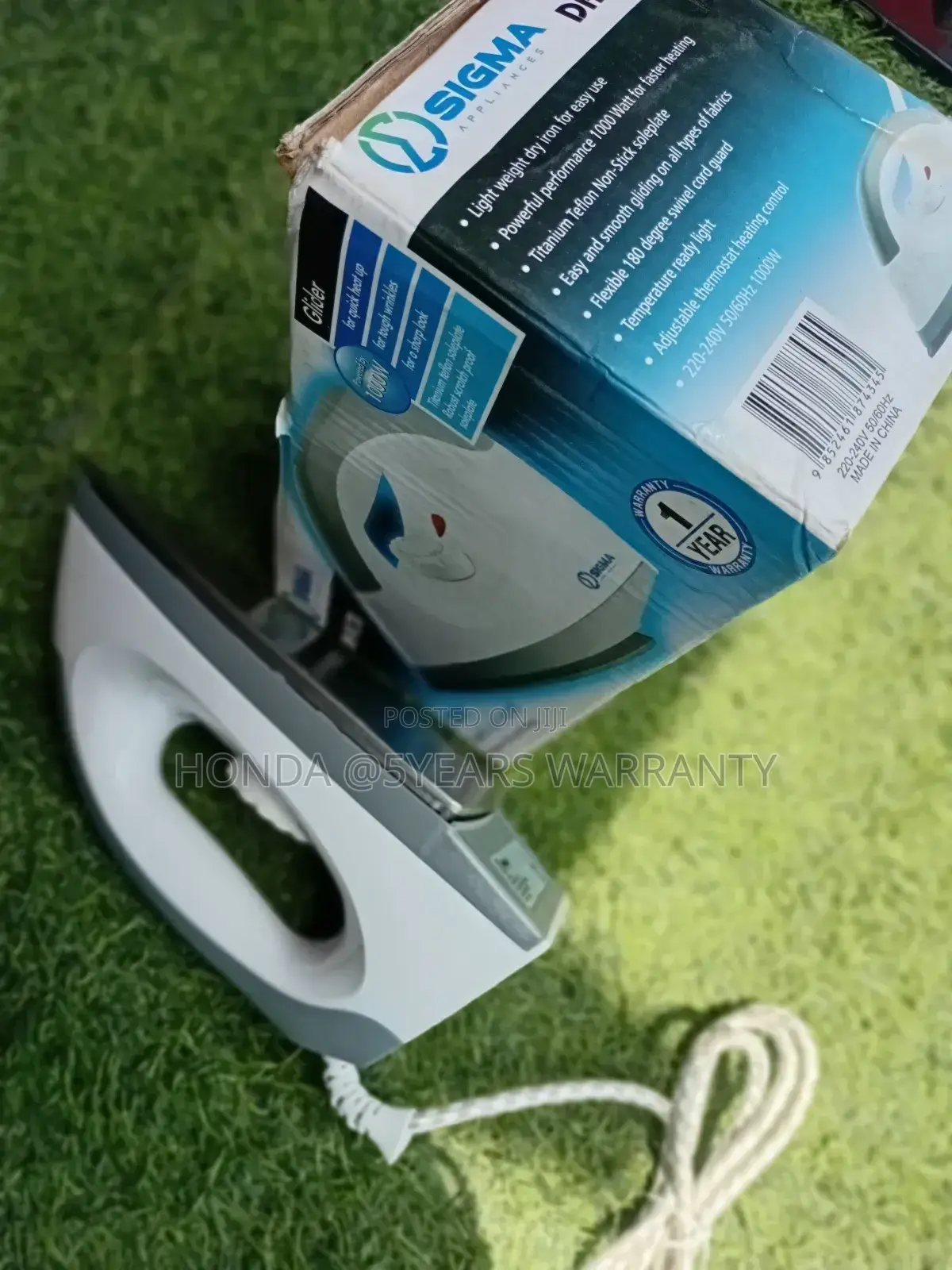 Fast Iron Powerful 1000 Watt for Faster Heating Iron