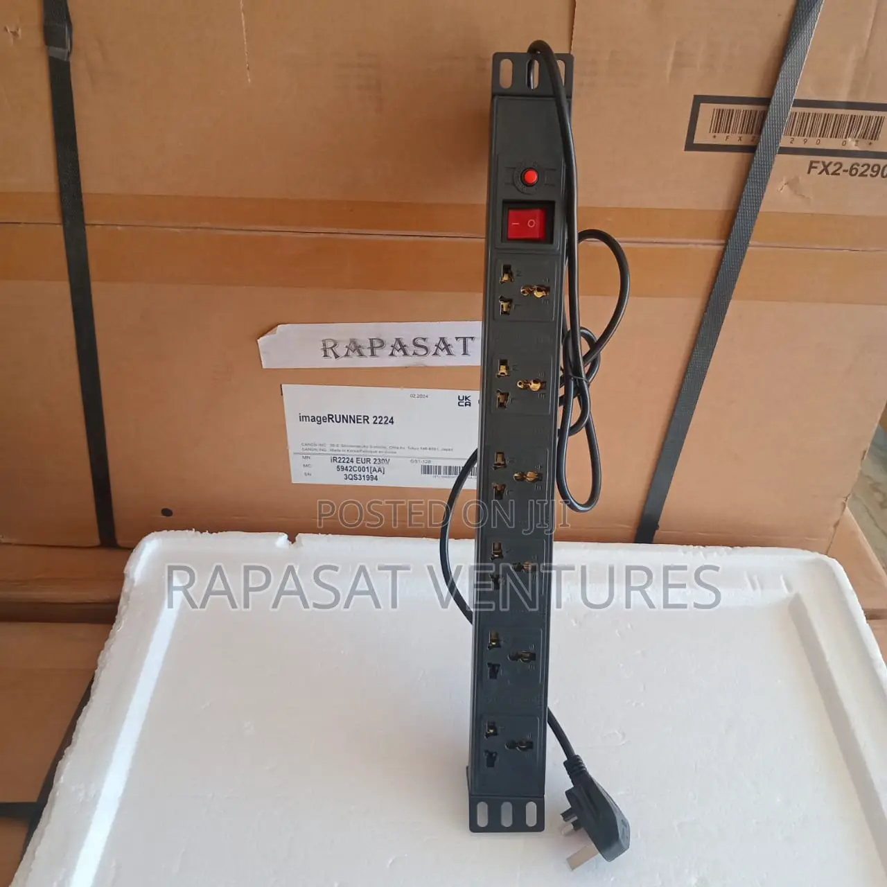 Power Distribution Unit (Pdu) 6 Way Plastic