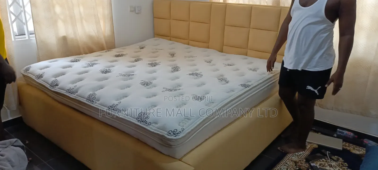 Executive Bed With Mattress 😍😍😍. Free Delivery