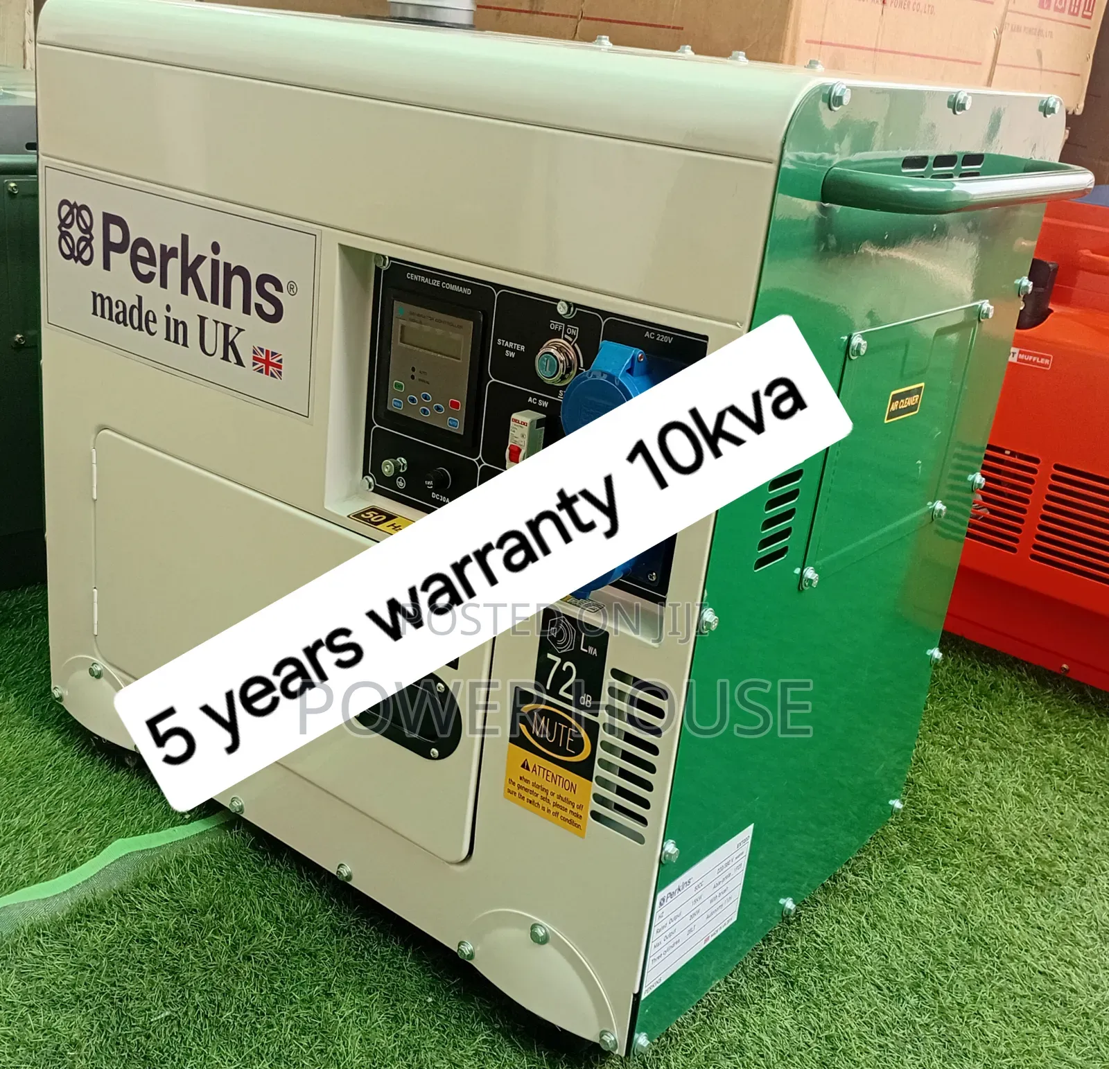 Reliable Power 10kva Silent Diesel Genset