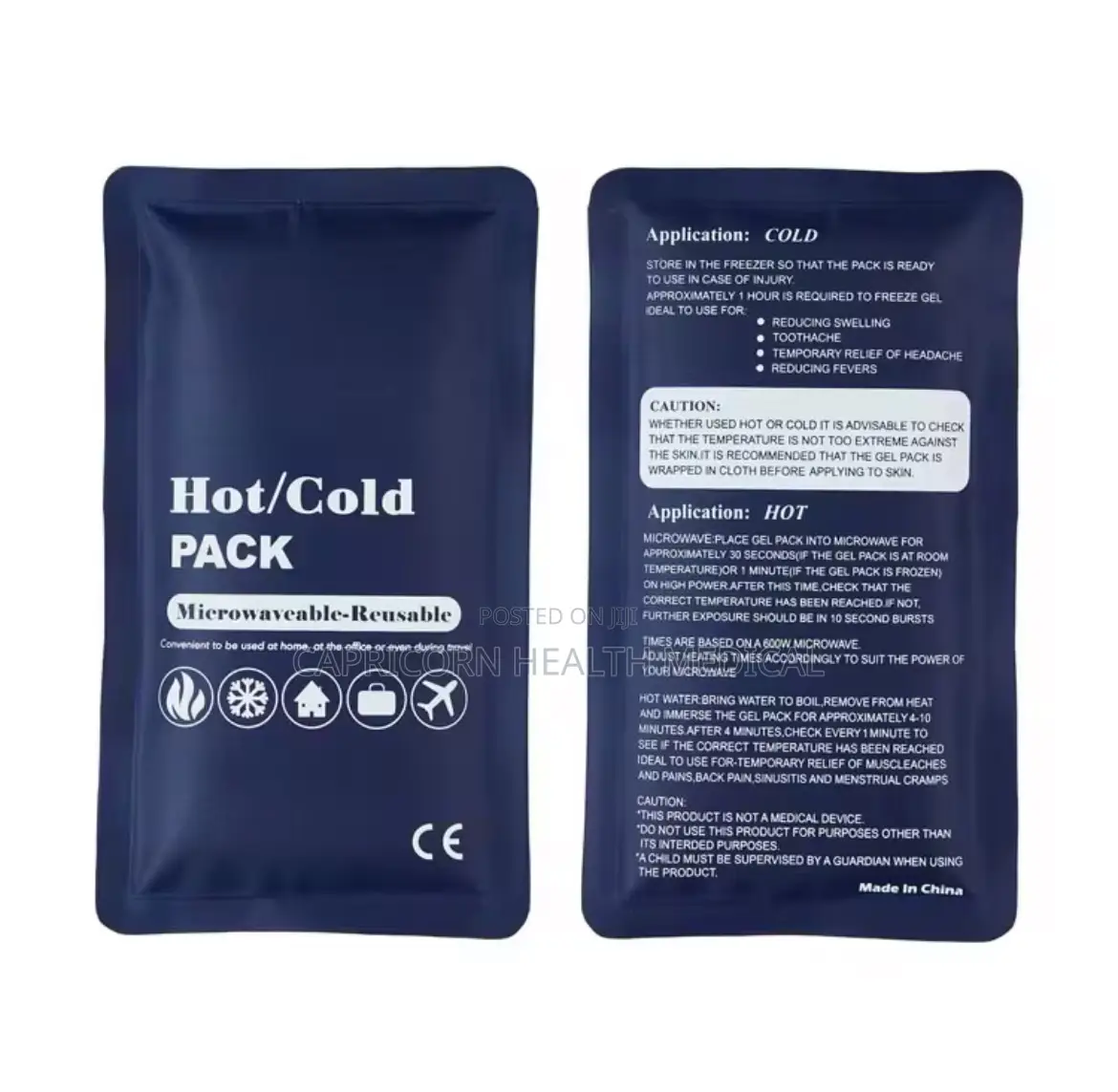 Hot/Cold Ice Pack (Microwavable) Reusable