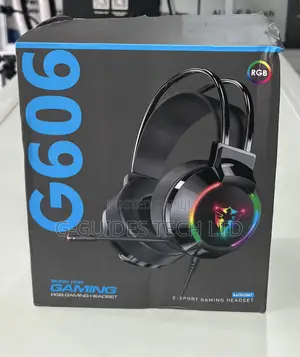 G606 RGB Gaming Headset, Usb 7.1 E-Sport Gaming Headset