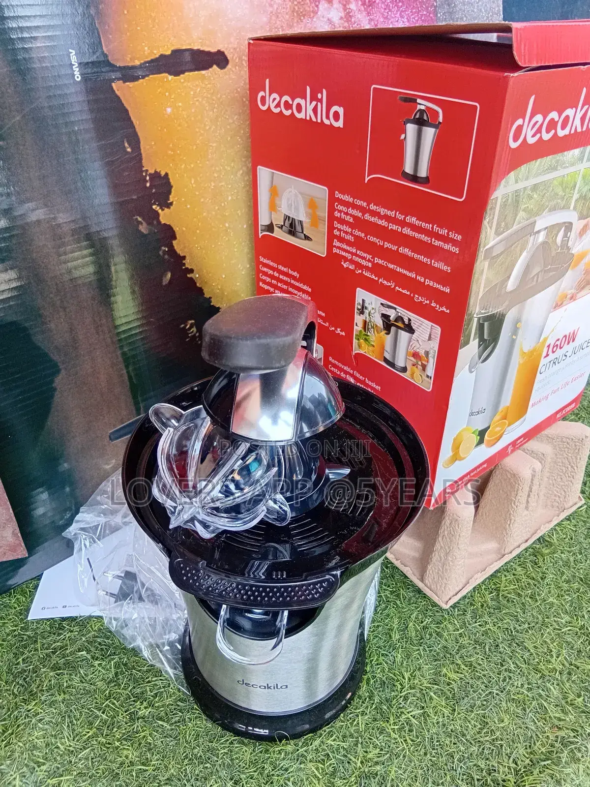 Magnetic Decakila 1600w Decakila Citrus Juicer
