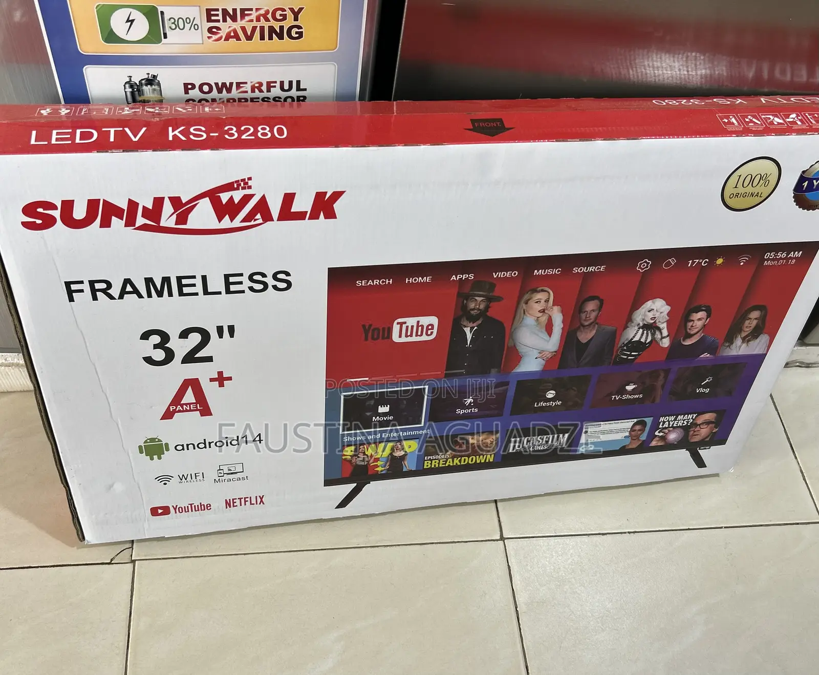 Sunny Walk 32 Inches Smart Tv (Ks-3280
