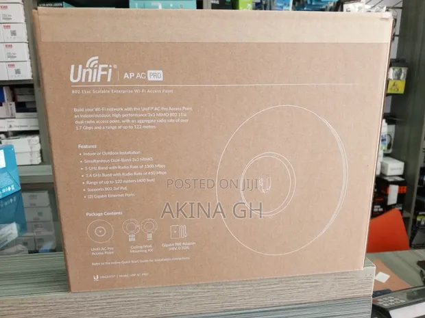 Ubiquiti Unifi Ac Pro Uap-Ac-Pro 3 Dbi 22 DBM 122m 2