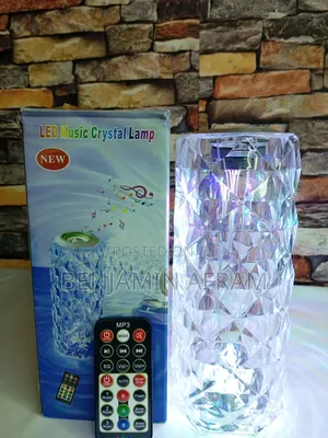 Crystal Music Player With Light