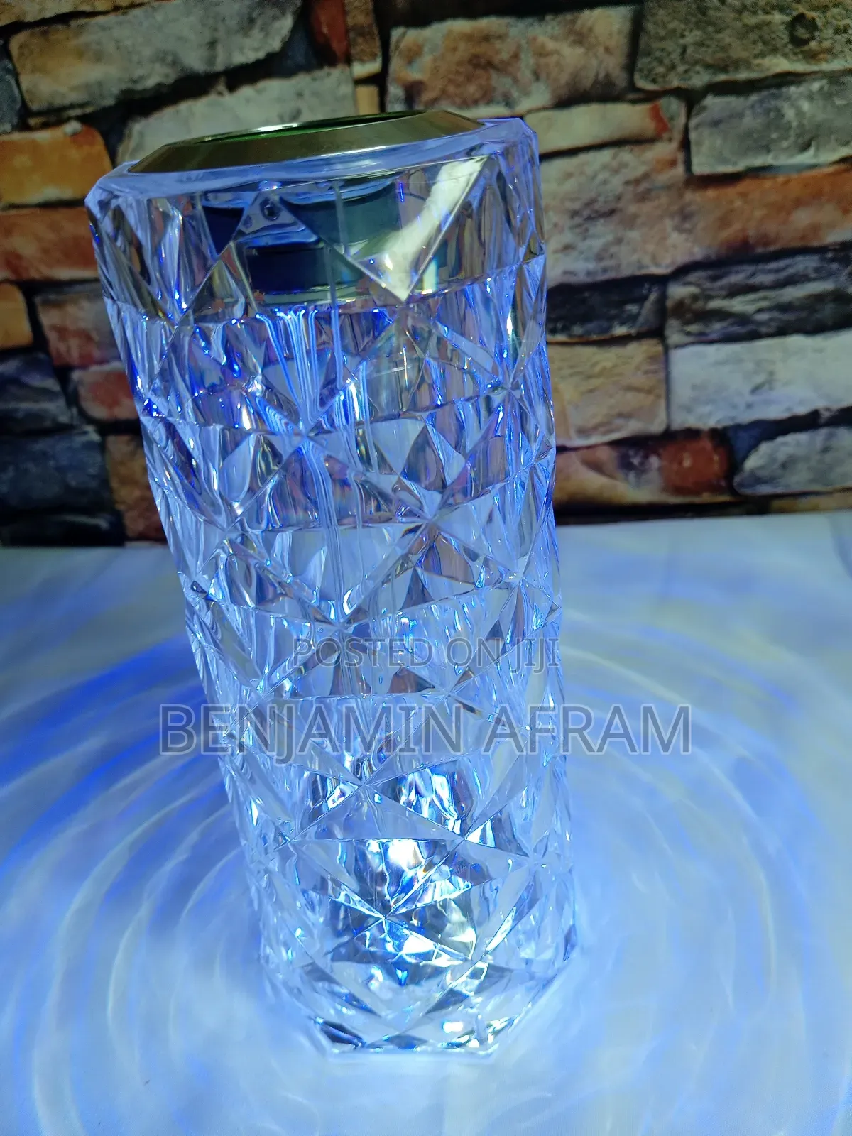 Crystal Music Player With Light