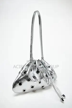 Zara Mini Eyelet Bucket Bag