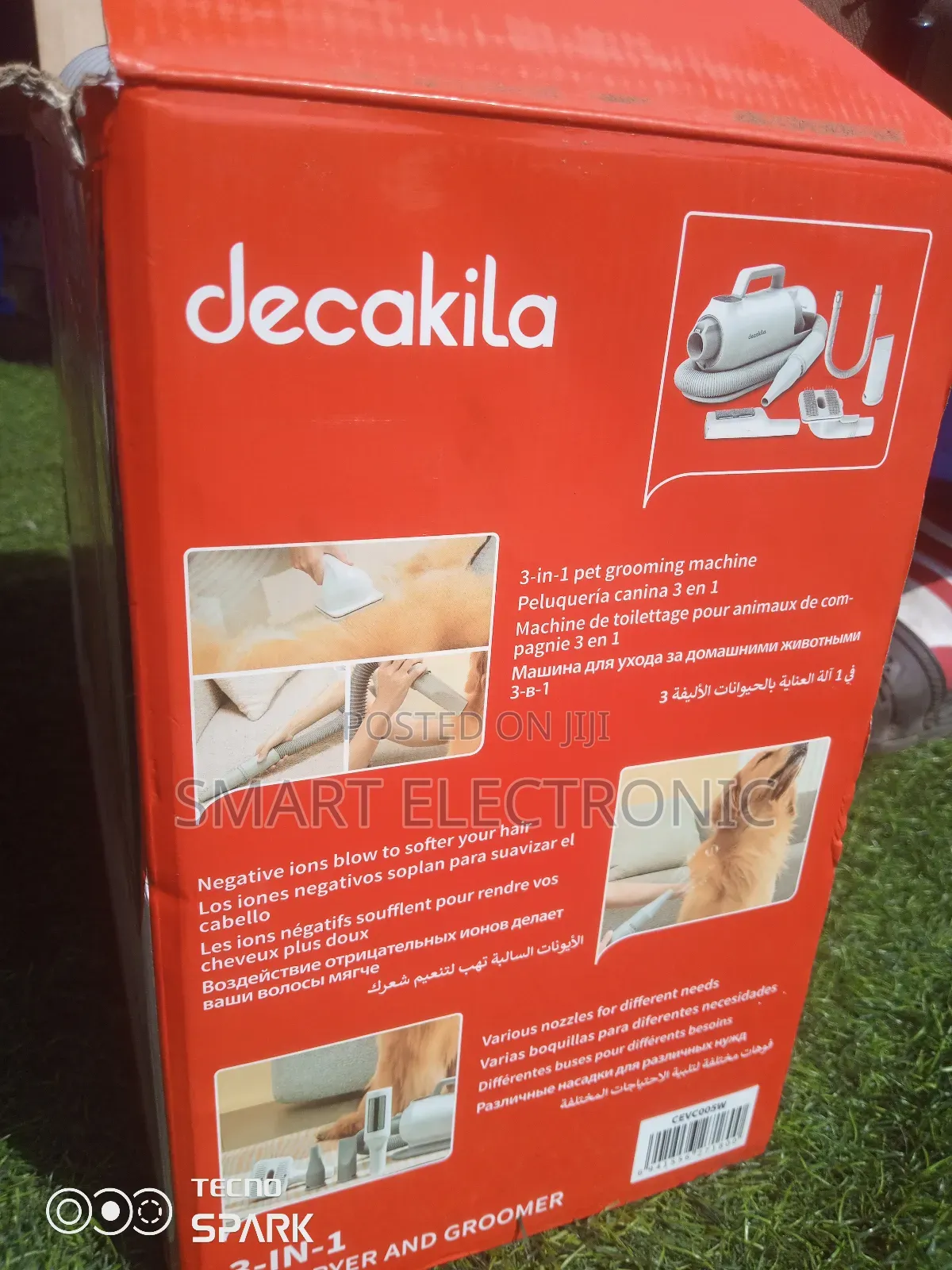 Decakila 3in1 Pat Grooming Machine Decakila