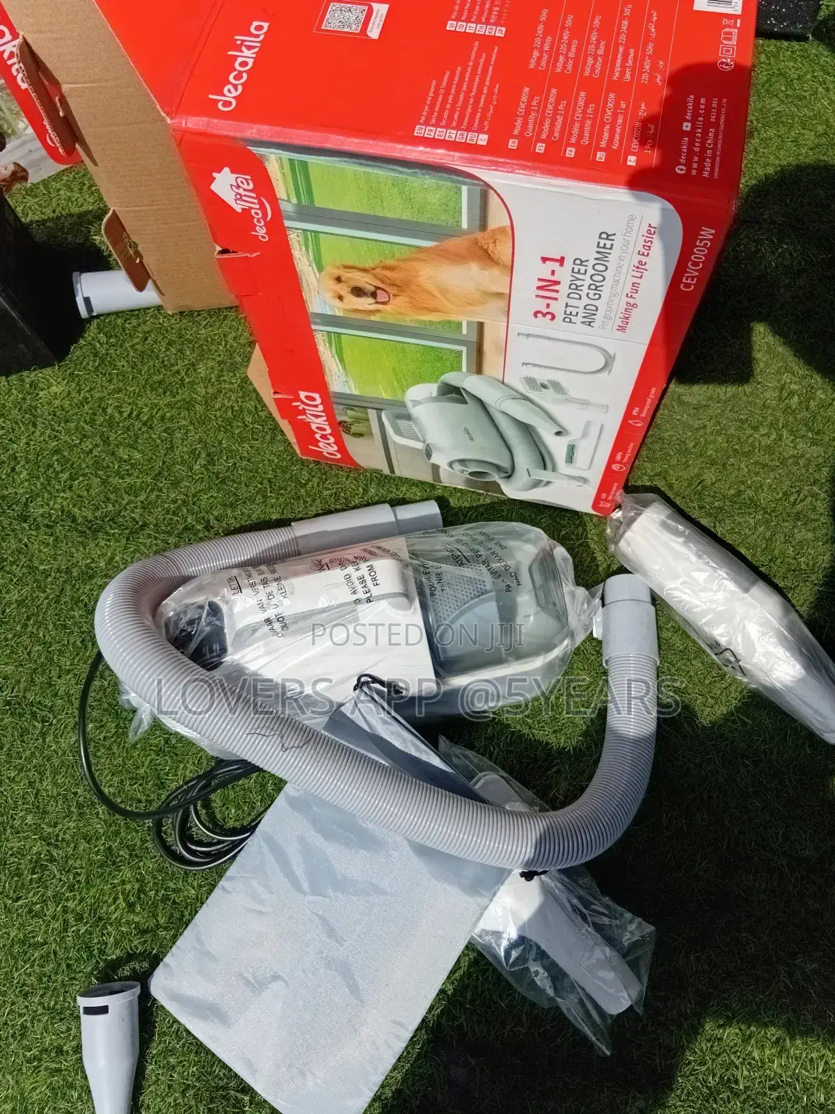 Top-Rated Decakila 3-in-1 Pet Dryer and Decakila Groomer