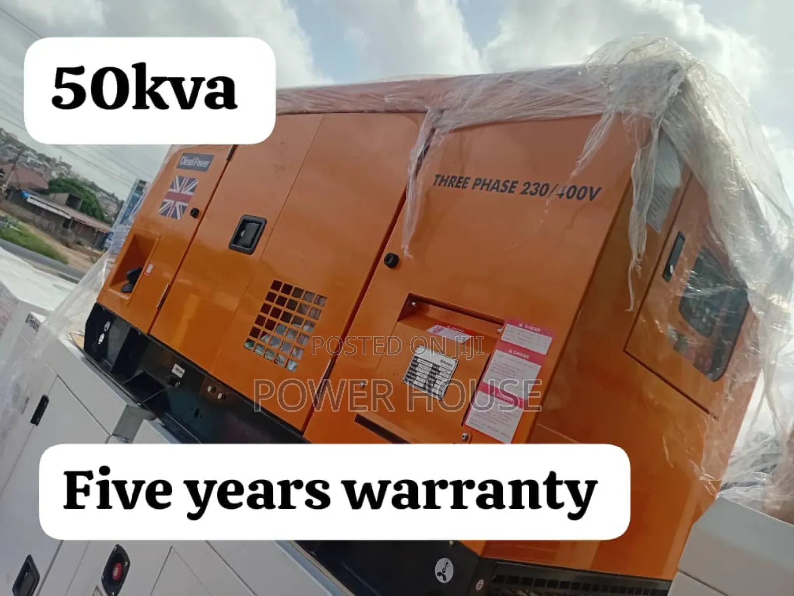 50kva Silent Diesel Powered Generator