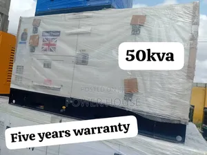 Stronger Power Capacity 50kva Silent Diesel Generator