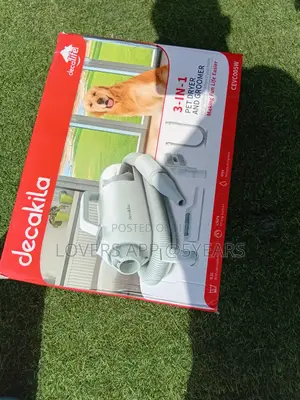 Actionable Decakila 3-in-1 Pet Dryer and Decakila Groomer