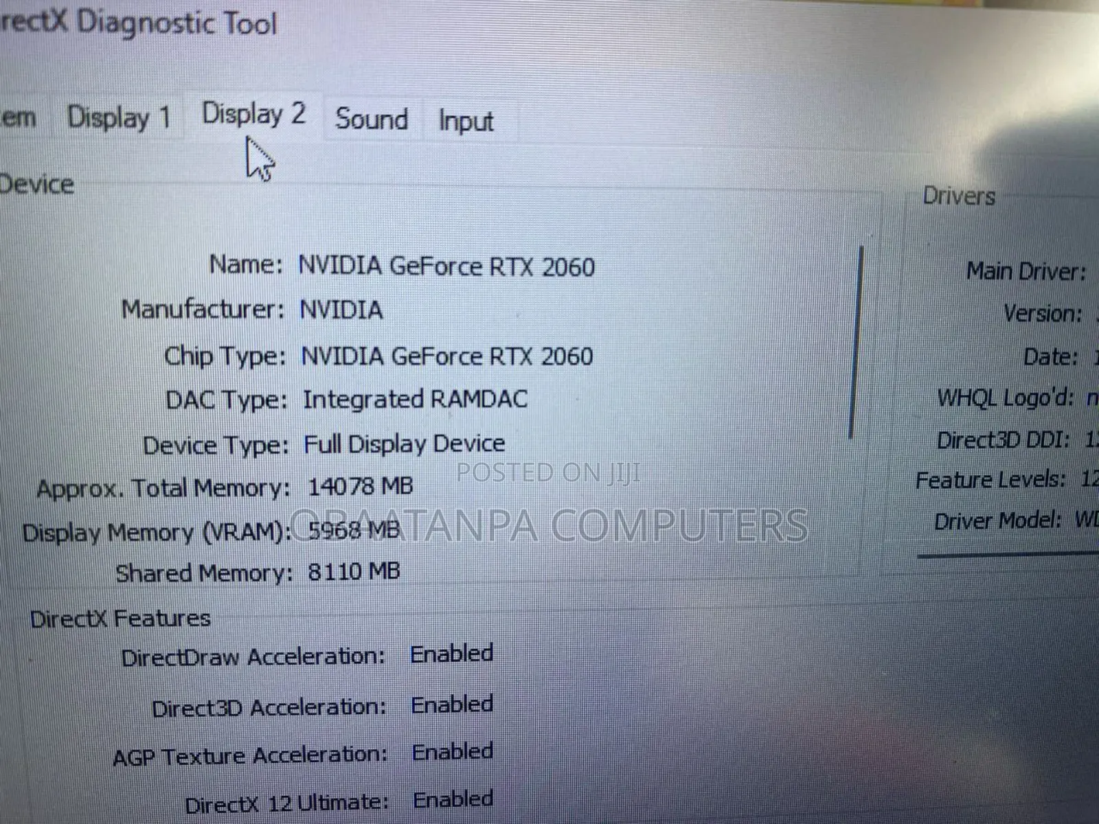 New Laptop Acer Nitro 5 16GB Intel Core i7 SSD 512GB