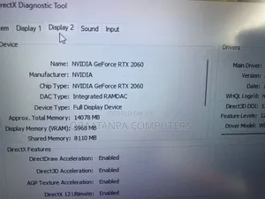 New Laptop Acer Nitro 5 16GB Intel Core i7 SSD 512GB
