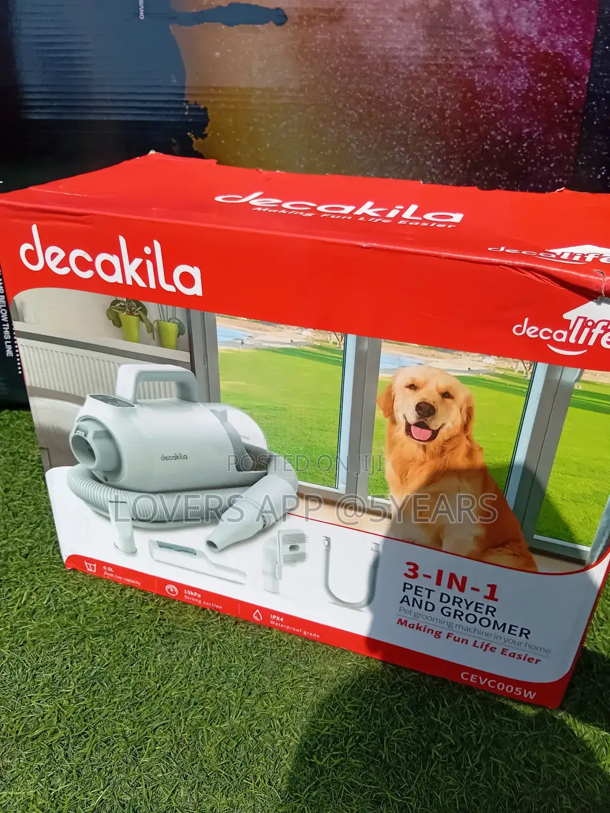World-Class Decakila 3-in-1 Pet Dryer and Decakila Groomer