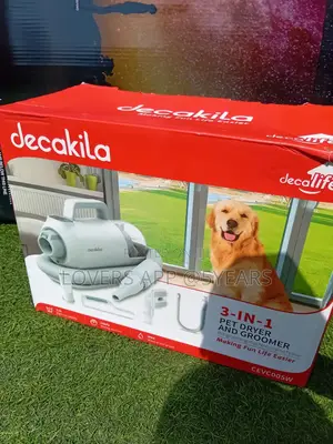 World-Class Decakila 3-in-1 Pet Dryer and Decakila Groomer