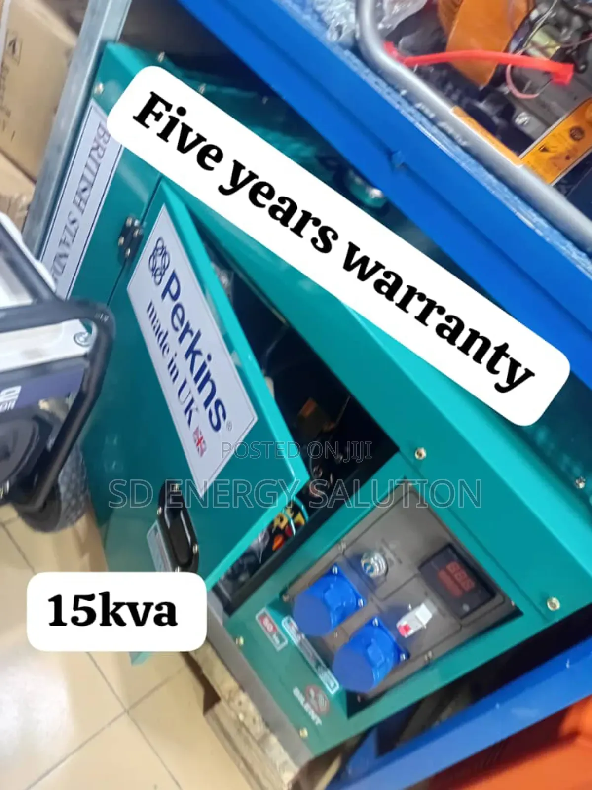 Rock Solid 15kva 16500watt Diesel Perkins Generator