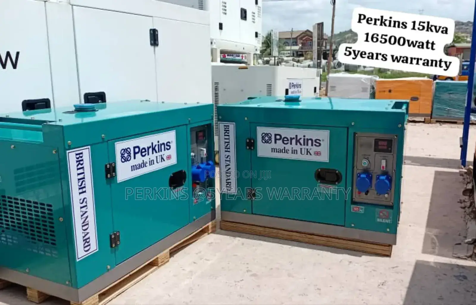 Fueling the Future Perkins Generator 15kva 16500watt Diesel