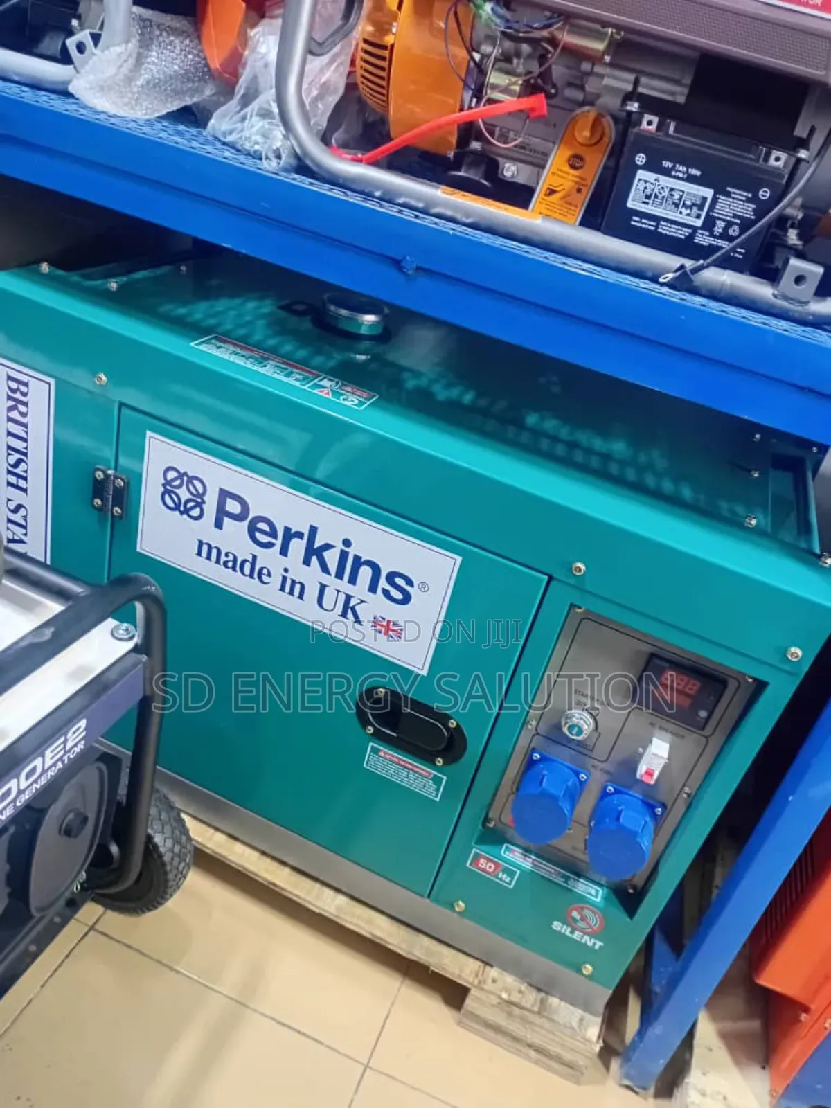 Space Cover 15kva 16500watt Perkins Diesel Generator