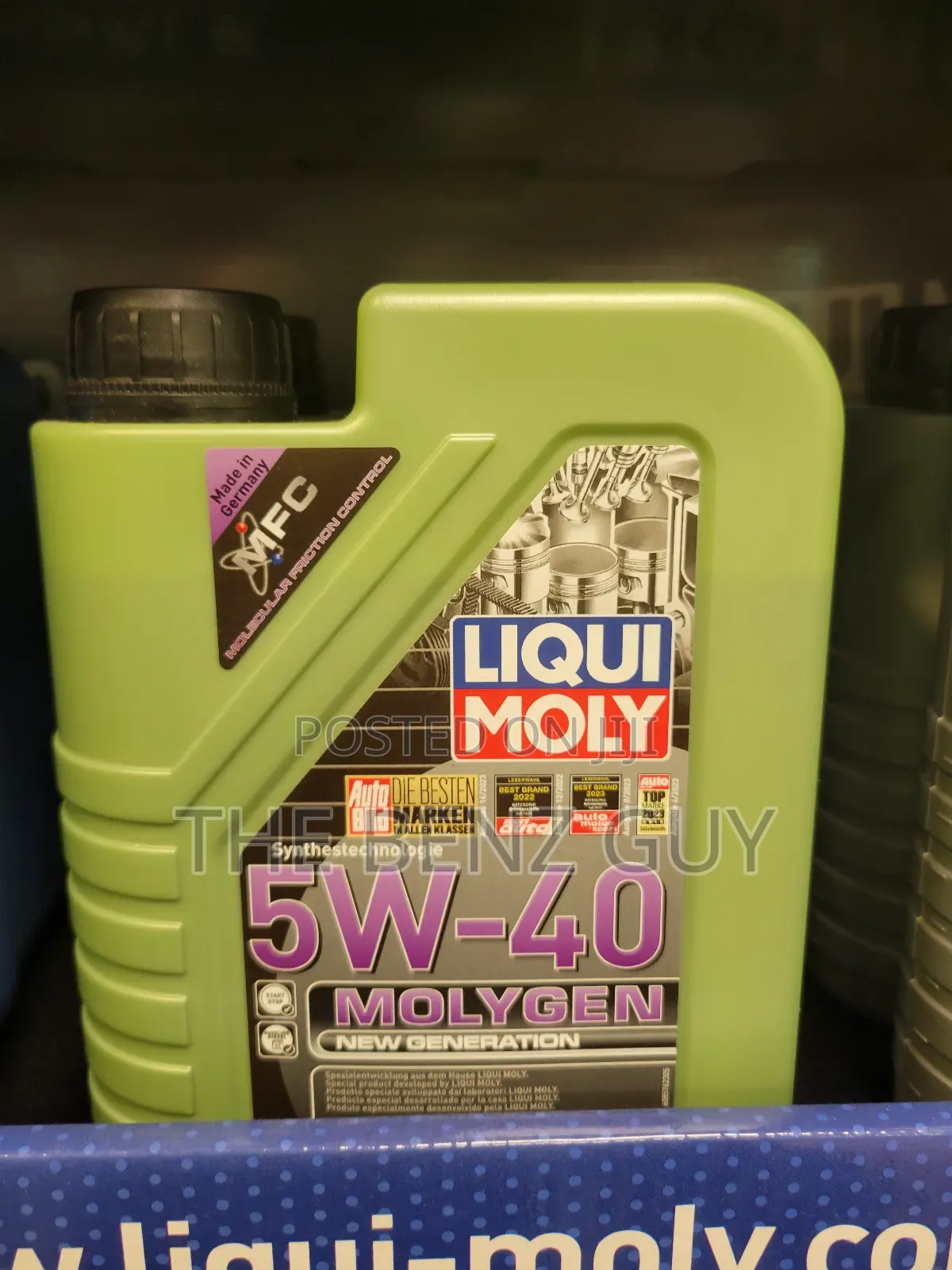 Fully Synthetic Engine Oil 5w40 1liter