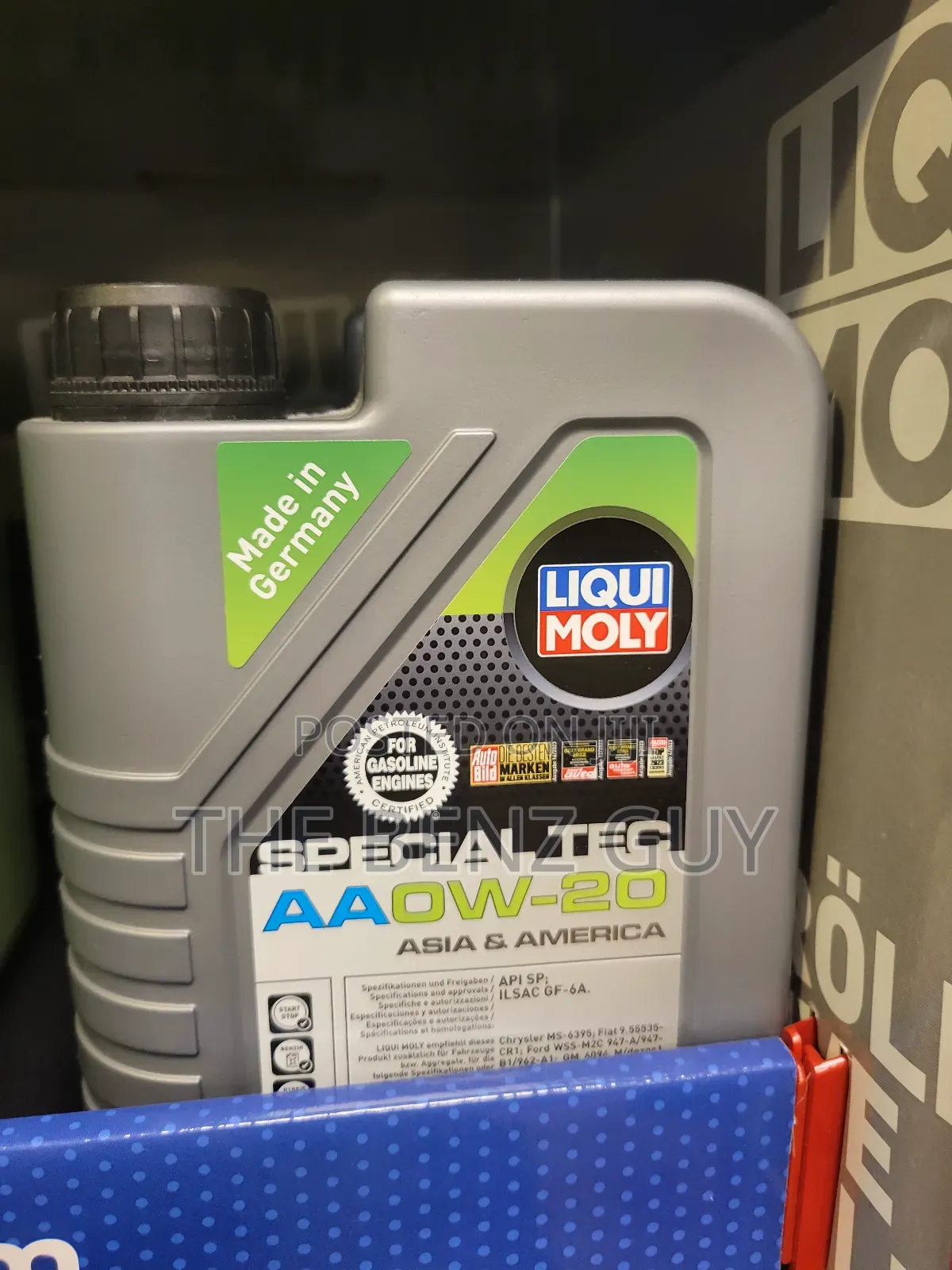 Fully Synthetic Engine Oil 5w40 1liter
