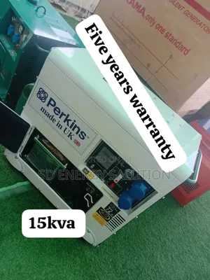 Sustainable 15kva 16500watt Perkins Diesel Generator