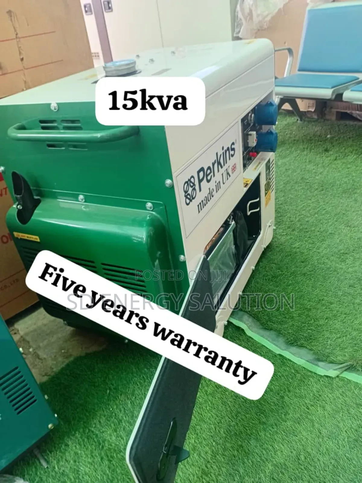 Power Warrior 15kva 16500watt Diesel Perkins Generator